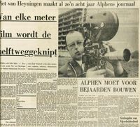 Piet van Heijningen maakt al zo&#039;n acht jaar Alphens journaal