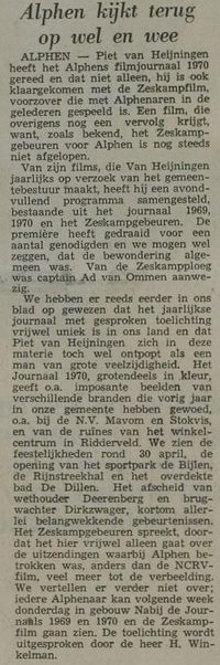 Leidse Courant 26-1-1971